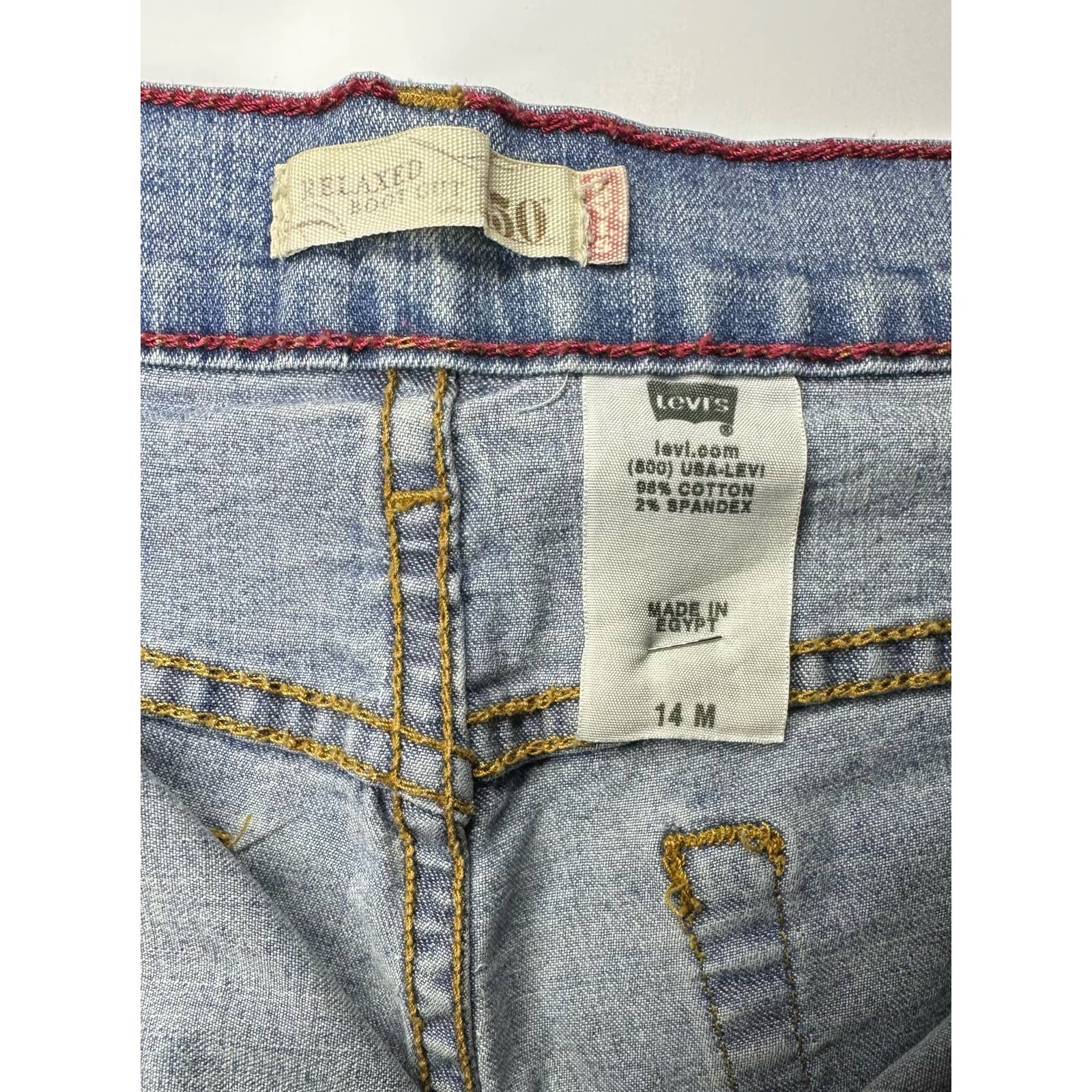 Levis 550 Relaxed Fit Bootcut